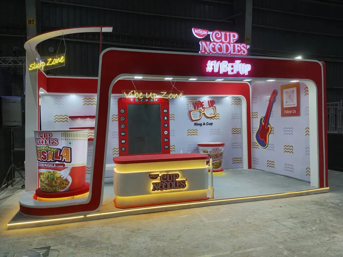 Nissin Cup Noodles stall