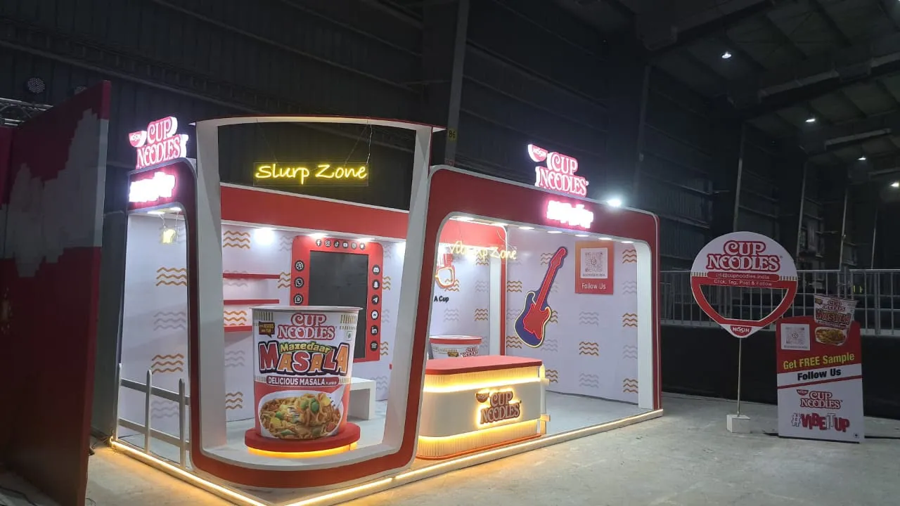 Nissin stall detail